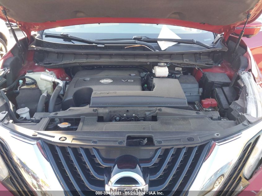 2016 Nissan Murano Platinum VIN: 5N1AZ2MH3GN104089 Lot: 39472051