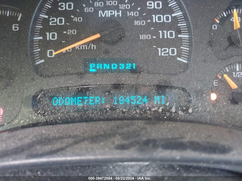 2003 Chevrolet Silverado 1500Hd Ls VIN: 1GCGK13U13F140248 Lot: 39472054