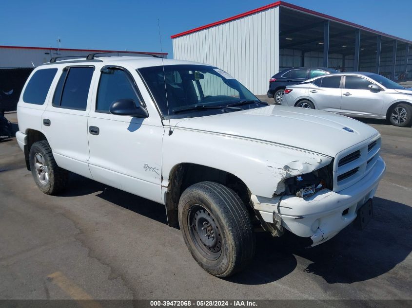 2003 Dodge Durango Sport/Sxt VIN: 1D4HS38N63F502143 Lot: 39472068