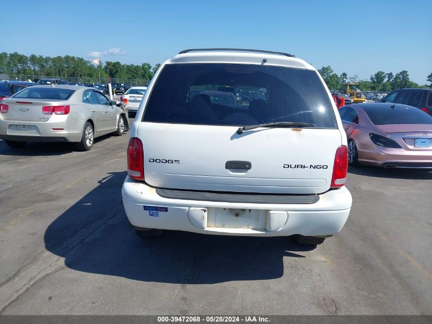 2003 Dodge Durango Sport/Sxt VIN: 1D4HS38N63F502143 Lot: 39472068