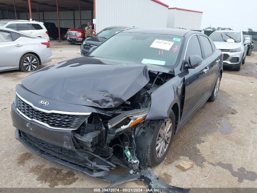 2019 Kia Optima Lx VIN: 5XXGT4L32KG278595 Lot: 39472074