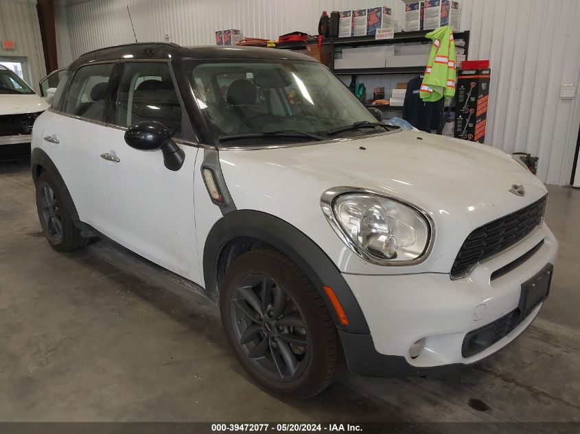 2013 Mini Countryman Cooper S VIN: WMWZC3C56DWP21561 Lot: 39472077