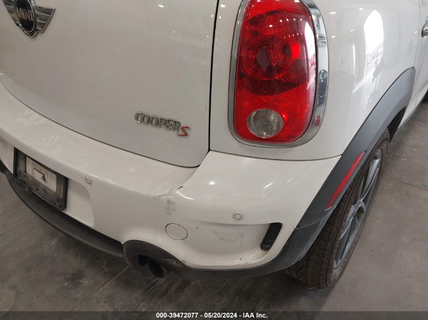 2013 Mini Countryman Cooper S VIN: WMWZC3C56DWP21561 Lot: 39472077