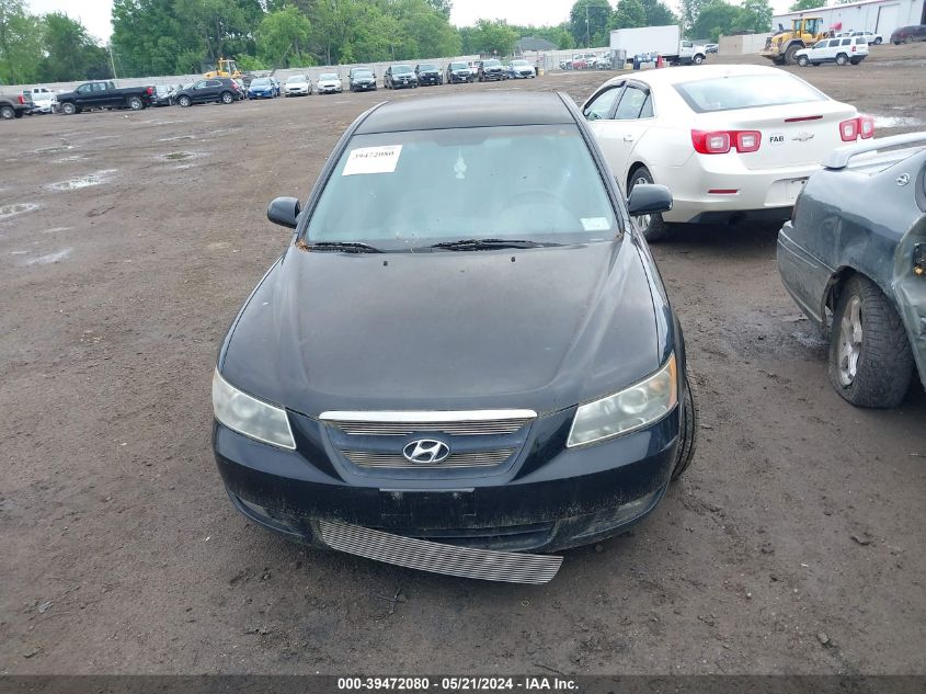 2006 Hyundai Sonata Gls V6/Lx V6 VIN: 5NPEU46F96H112479 Lot: 39472080