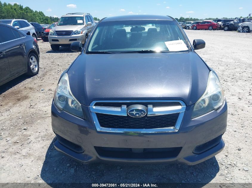 2013 Subaru Legacy 2.5I VIN: 4S3BMBA62D3011680 Lot: 39472081