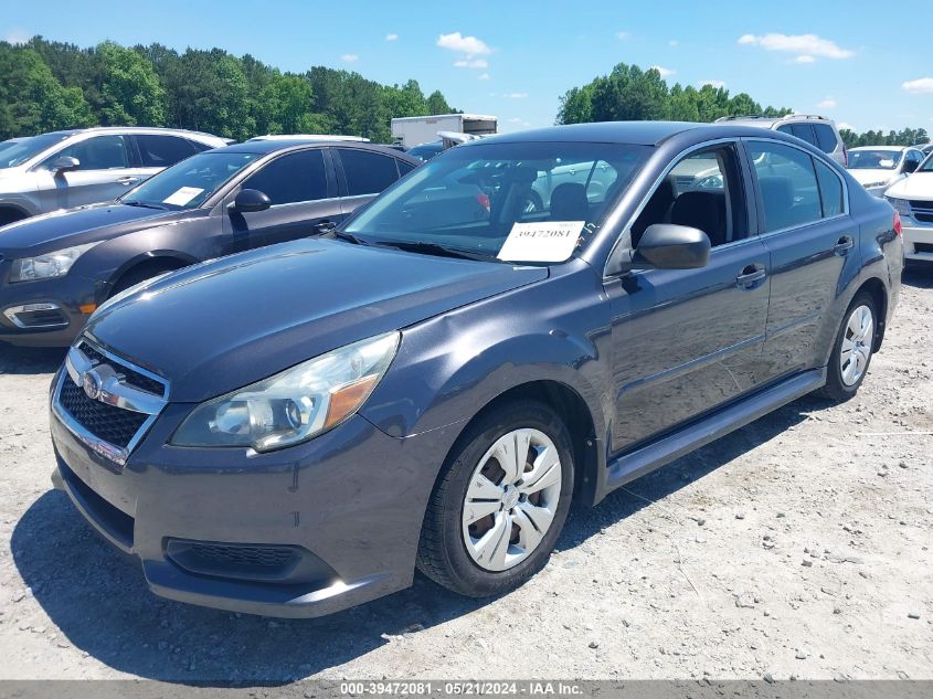 2013 Subaru Legacy 2.5I VIN: 4S3BMBA62D3011680 Lot: 39472081