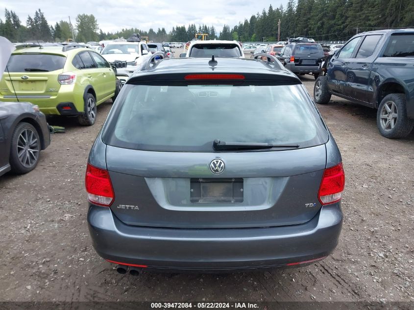 2013 Volkswagen Jetta Sportwagen 2.0L Tdi VIN: 3VWPL7AJ7DM611357 Lot: 39472084