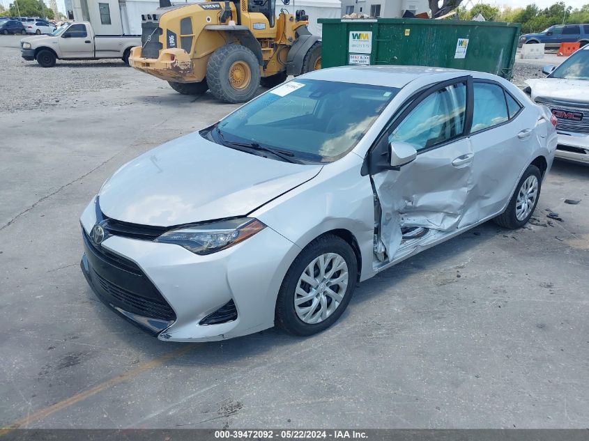 2017 Toyota Corolla Le VIN: 2T1BURHE1HC829050 Lot: 39472092