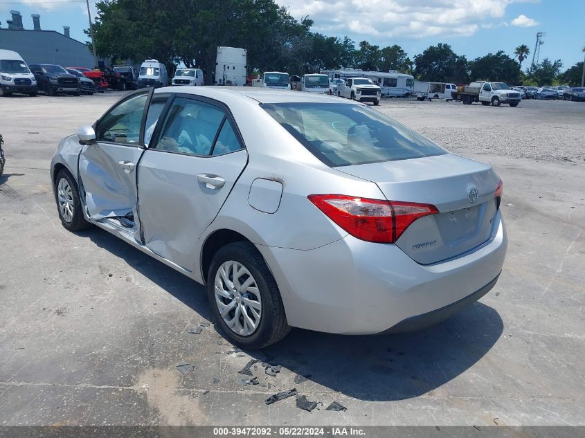 2017 Toyota Corolla Le VIN: 2T1BURHE1HC829050 Lot: 39472092