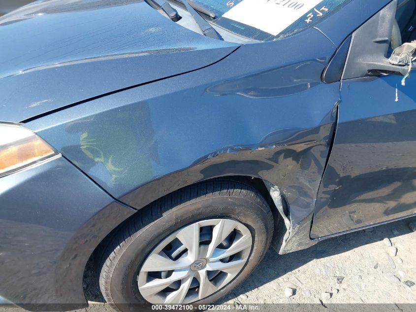 2014 Toyota Corolla L VIN: 2T1BURHEXEC115977 Lot: 39472100