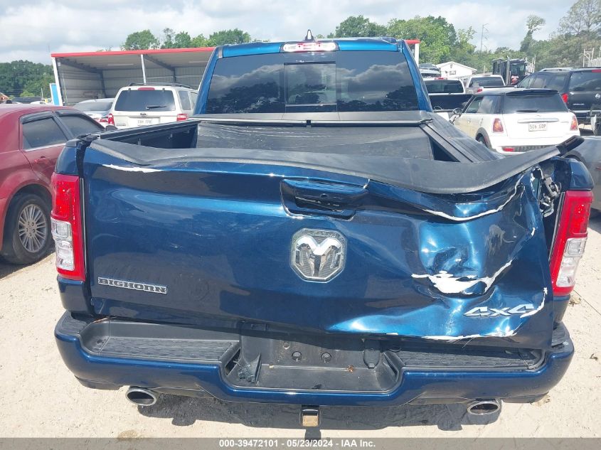 2023 Ram 1500 Big Horn 4X4 6'4 Box VIN: 1C6SRFMT6PN606199 Lot: 39472101
