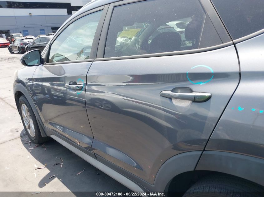 2018 Hyundai Tucson Sel VIN: KM8J33A48JU790555 Lot: 39472108