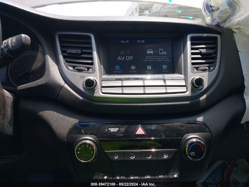 2018 Hyundai Tucson Sel VIN: KM8J33A48JU790555 Lot: 39472108