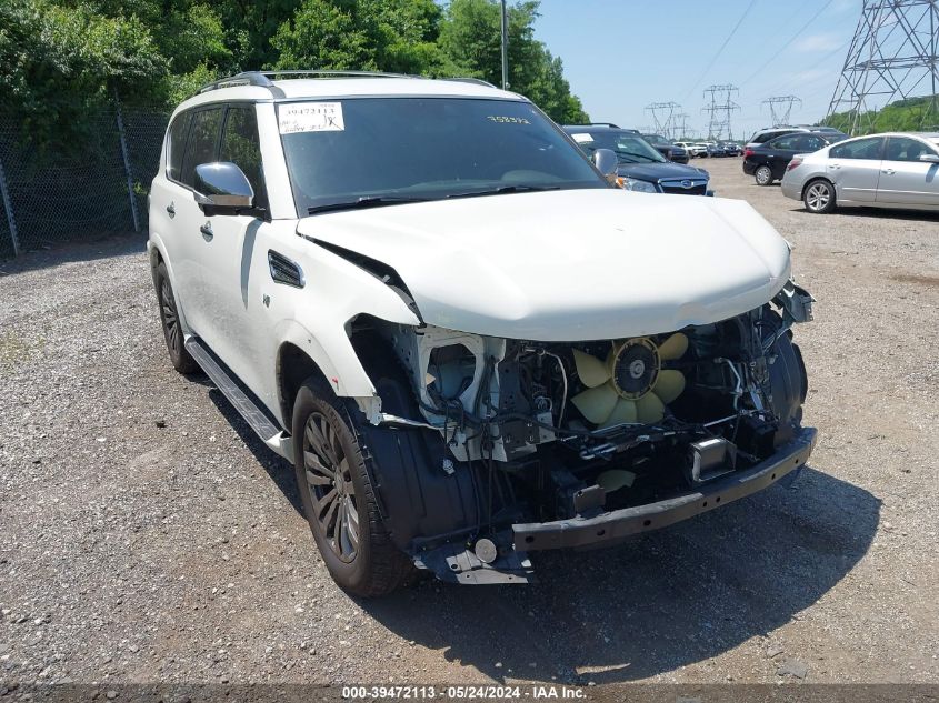 2019 Nissan Armada Platinum VIN: JN8AY2NE0K9758372 Lot: 39472113