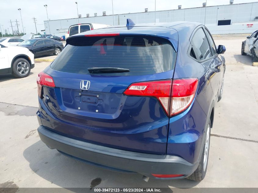 2016 Honda Hr-V Lx VIN: 3CZRU5H36GM740127 Lot: 39472123