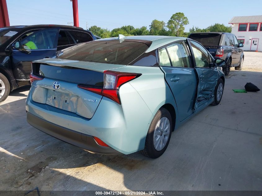 2019 Toyota Prius VIN: JTDKARFUXK3074080 Lot: 39472124