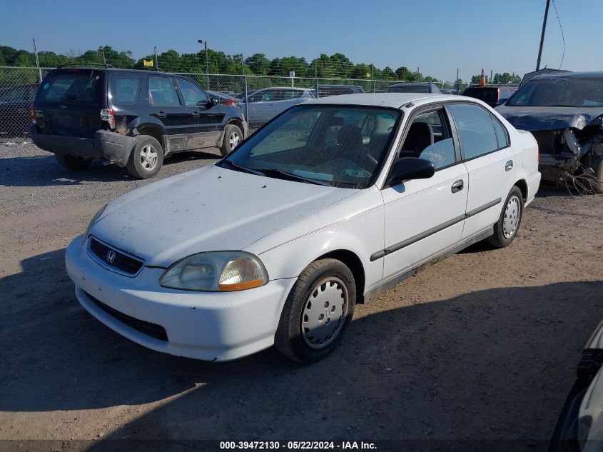 1997 Honda Civic Dx VIN: 2HGEJ6626VH574539 Lot: 39472130