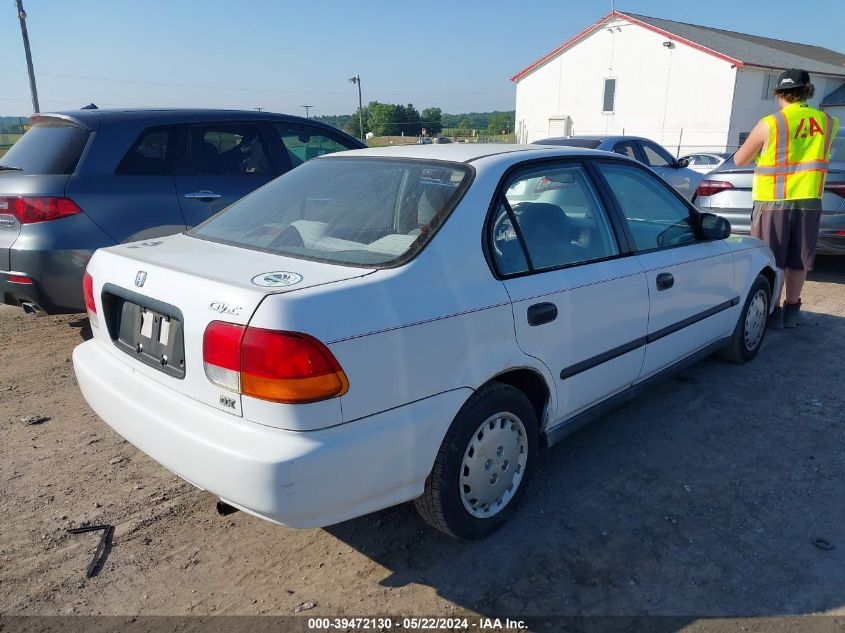 1997 Honda Civic Dx VIN: 2HGEJ6626VH574539 Lot: 39472130