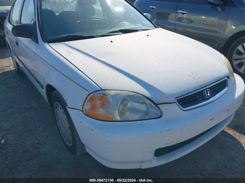 1997 Honda Civic Dx VIN: 2HGEJ6626VH574539 Lot: 39472130