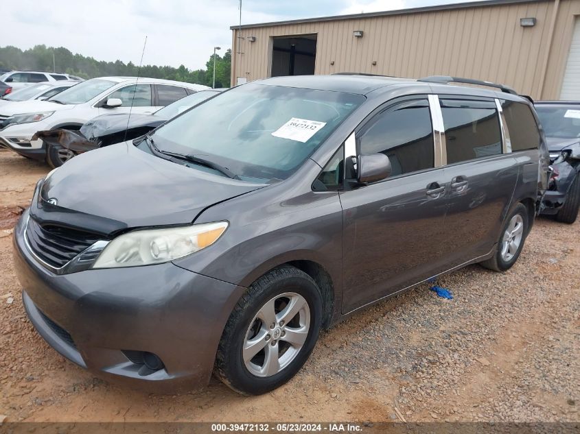 2012 Toyota Sienna Le VIN: 5TDKK3DC8CS251441 Lot: 39472132