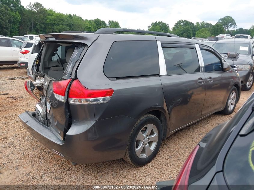 2012 Toyota Sienna Le VIN: 5TDKK3DC8CS251441 Lot: 39472132