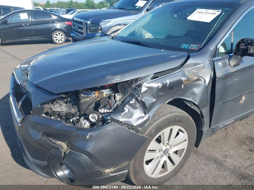 2018 Subaru Outback 2.5I Premium VIN: 4S4BSAHC7J3219881 Lot: 39472140