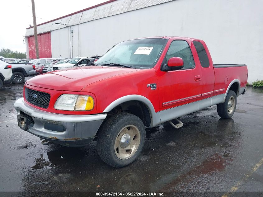 1998 Ford F-150 Lariat/Standard/Xl/Xlt VIN: 2FTZX18W6WCA45494 Lot: 39472154