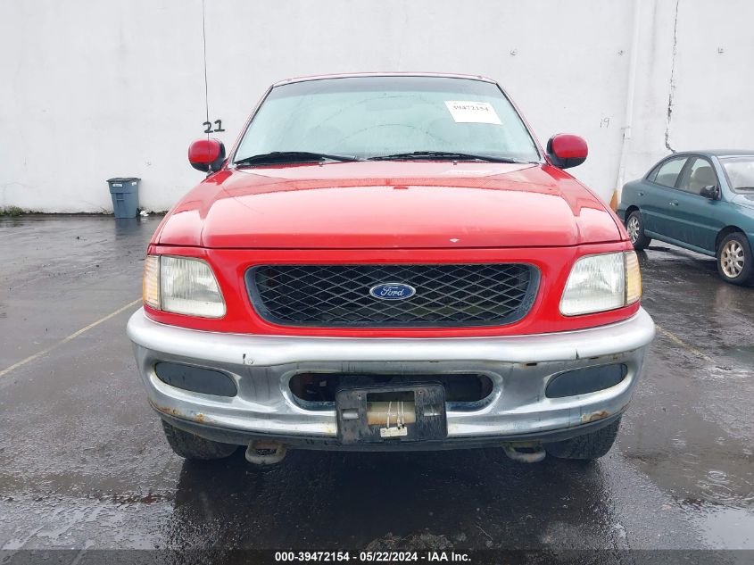 1998 Ford F-150 Lariat/Standard/Xl/Xlt VIN: 2FTZX18W6WCA45494 Lot: 39472154