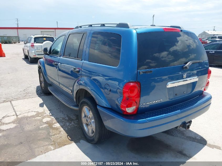 2006 Dodge Durango Limited VIN: 1D8HD58286F170205 Lot: 39472157