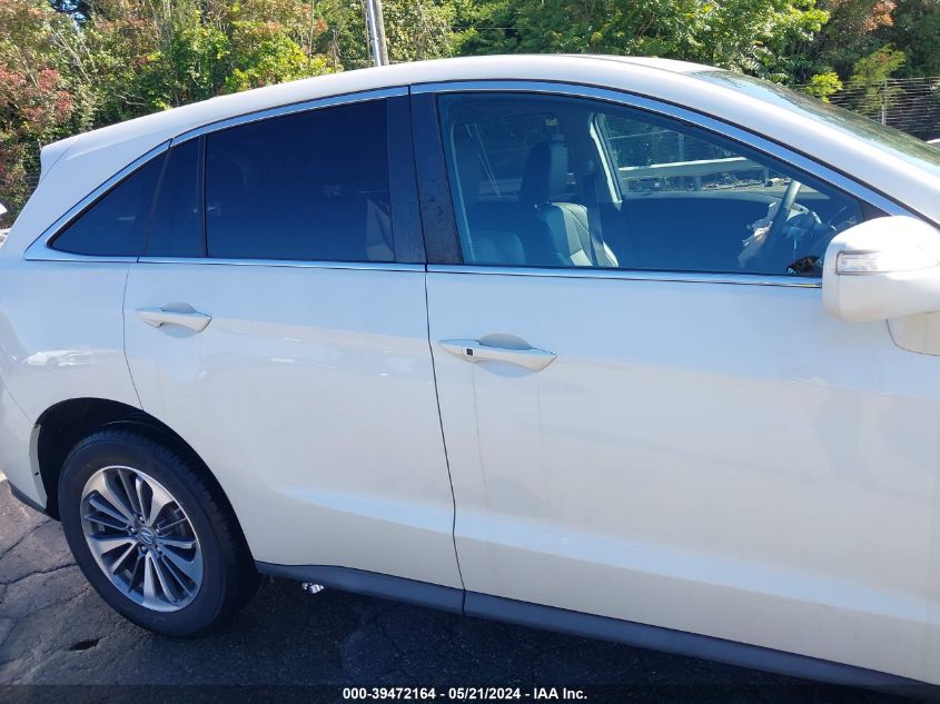 2018 Acura Rdx Advance Package VIN: 5J8TB4H78JL000538 Lot: 39472164