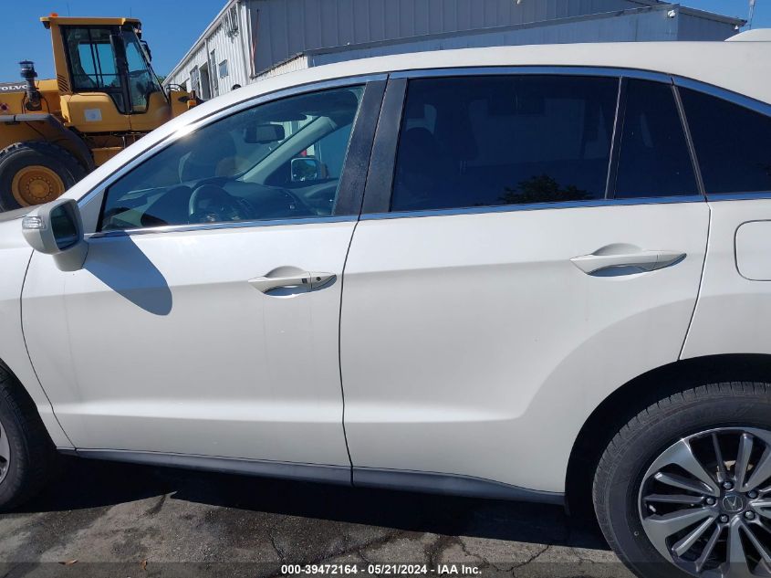 2018 Acura Rdx Advance Package VIN: 5J8TB4H78JL000538 Lot: 39472164