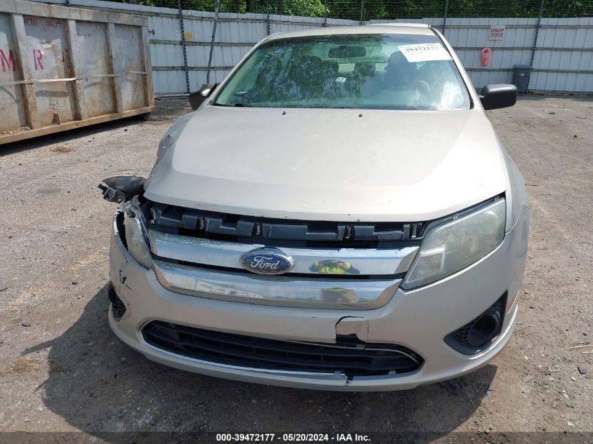 2010 Ford Fusion S VIN: 3FAHP0GA0AR180147 Lot: 39472177