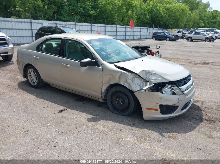 2010 Ford Fusion S VIN: 3FAHP0GA0AR180147 Lot: 39472177