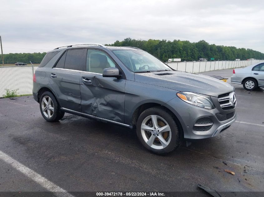 2017 Mercedes-Benz Gle 350 4Matic VIN: 4JGDA5HB8HA873904 Lot: 39472178