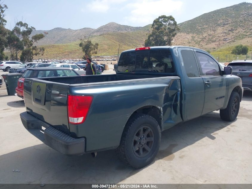 2005 Nissan Titan Xe VIN: 1N6AA06A45N566381 Lot: 39472181