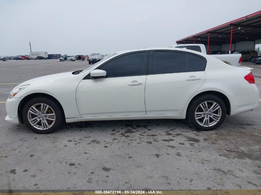 2012 Infiniti G37X Sport Appearance Edition VIN: JN1CV6ARXCM682187 Lot: 39472198