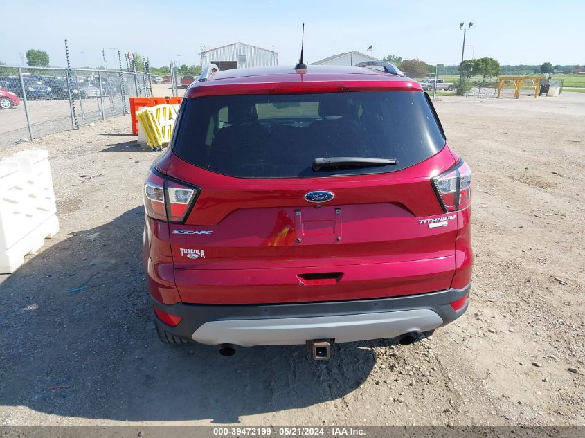 2017 Ford Escape Titanium VIN: 1FMCU9J99HUE31195 Lot: 39472199