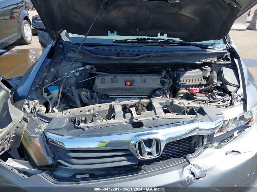 2012 Honda Civic Lx VIN: 19XFB2F59CE323381 Lot: 39472201