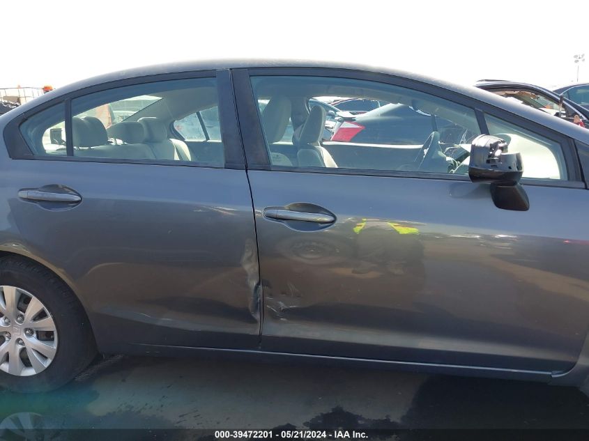 2012 Honda Civic Lx VIN: 19XFB2F59CE323381 Lot: 39472201