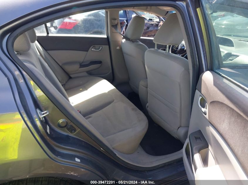 2012 Honda Civic Lx VIN: 19XFB2F59CE323381 Lot: 39472201