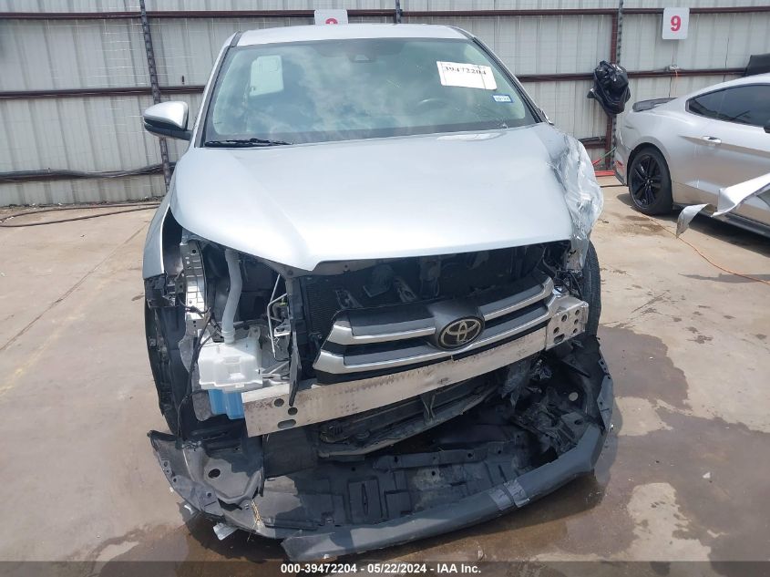 2017 Toyota Highlander Le VIN: 5TDZZRFH2HS228346 Lot: 39472204