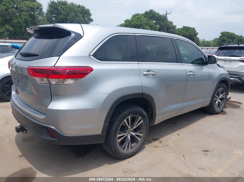 VIN 5TDZZRFH2HS228346 2017 TOYOTA HIGHLANDER LE