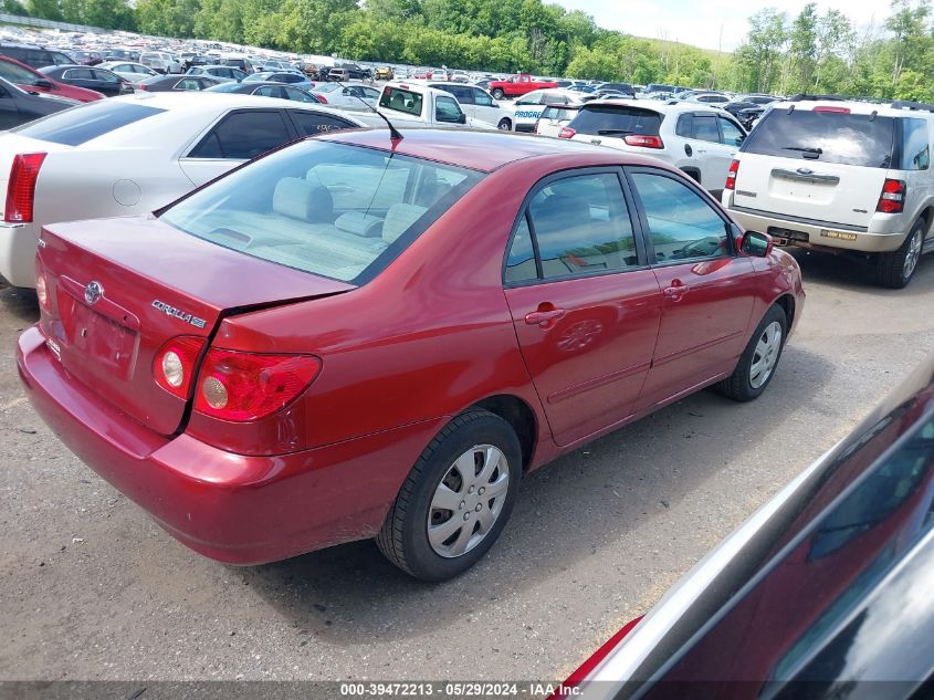 2005 Toyota Corolla Le VIN: 2T1BR32E55C499965 Lot: 39472213