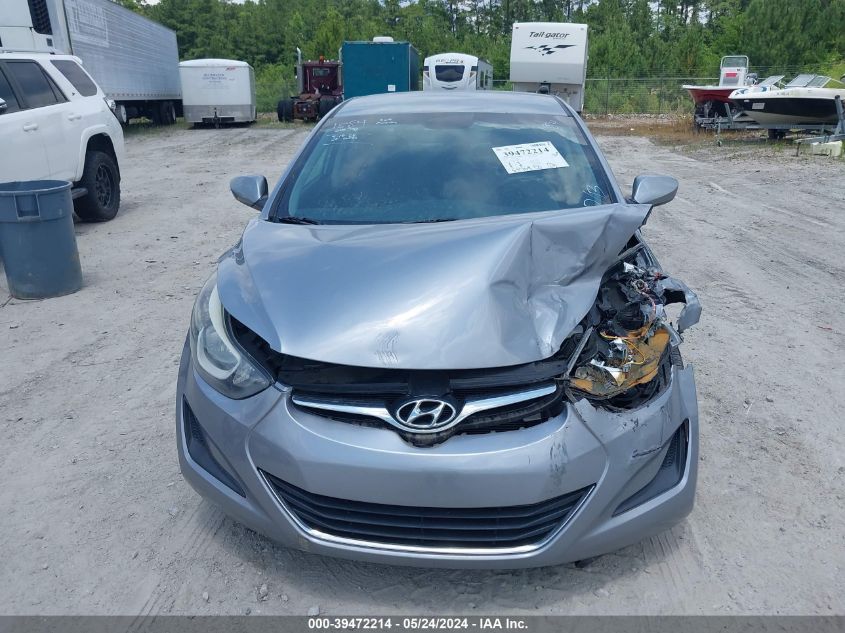 2015 Hyundai Elantra Se VIN: 5NPDH4AE3FH648732 Lot: 39472214