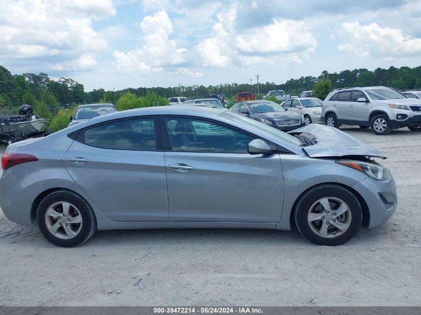 2015 Hyundai Elantra Se VIN: 5NPDH4AE3FH648732 Lot: 39472214