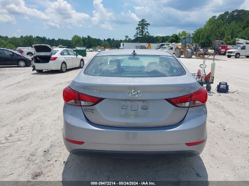 2015 Hyundai Elantra Se VIN: 5NPDH4AE3FH648732 Lot: 39472214