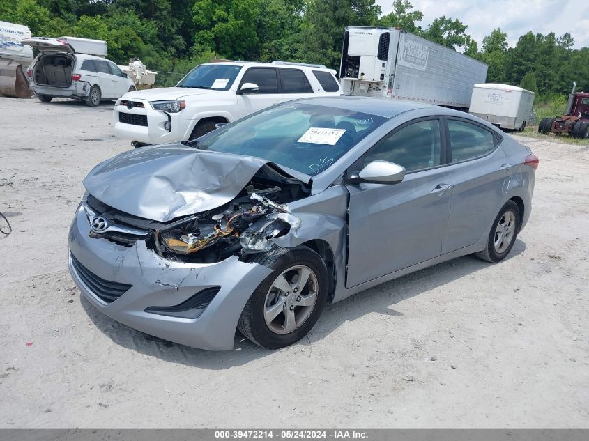 5NPDH4AE3FH648732 2015 HYUNDAI ELANTRA - Image 2