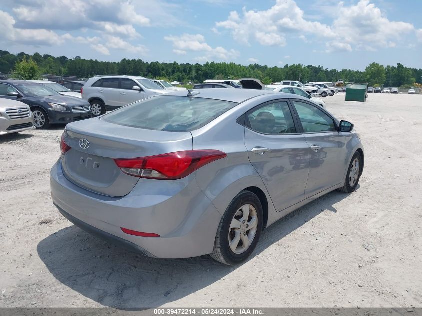 2015 Hyundai Elantra Se VIN: 5NPDH4AE3FH648732 Lot: 39472214