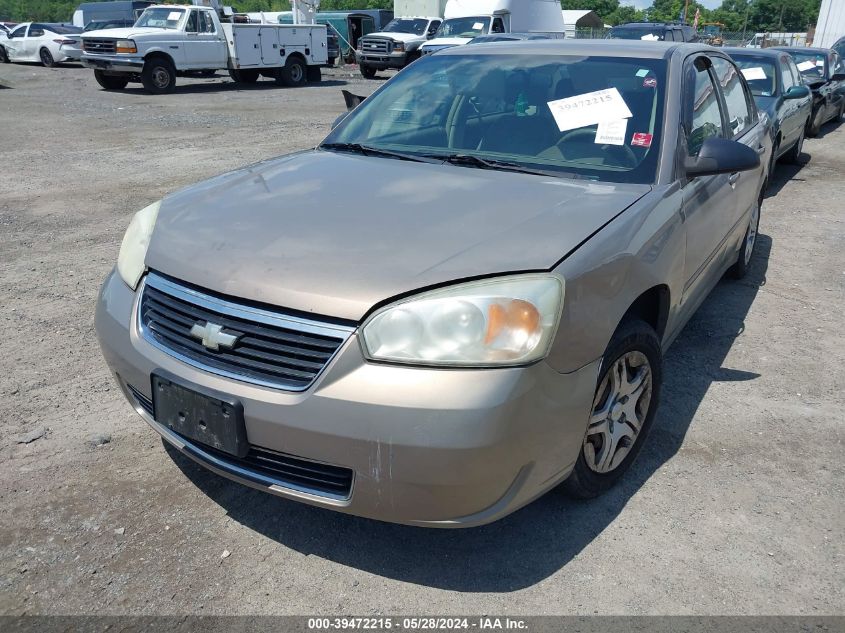 2007 Chevrolet Malibu Ls VIN: 1G1ZS58F97F158747 Lot: 39472215