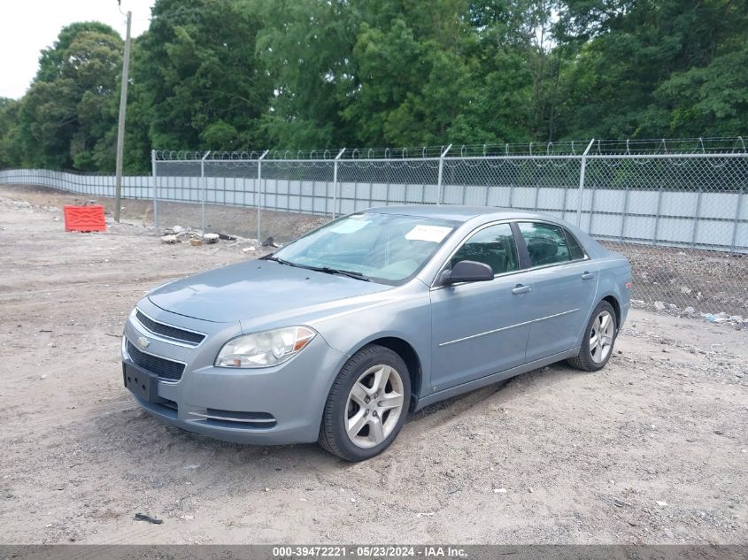 2009 Chevrolet Malibu Ls VIN: 1G1ZG57B09F133495 Lot: 39472221